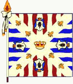 <b>Régiment de Royal Deux-Ponts</b><br/>
Commanded by Comte Christian de Forbach de Deux-Ponts. The regimental uniform was deep sky blue with yellow trim. The hat was black with the three alliance cockades.<br/><br/>